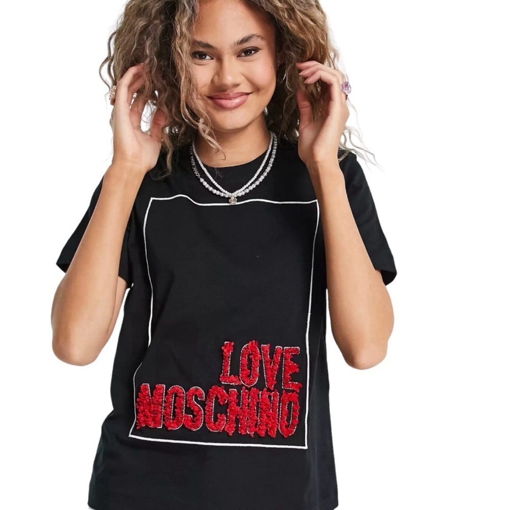 Love Moschino Top Black